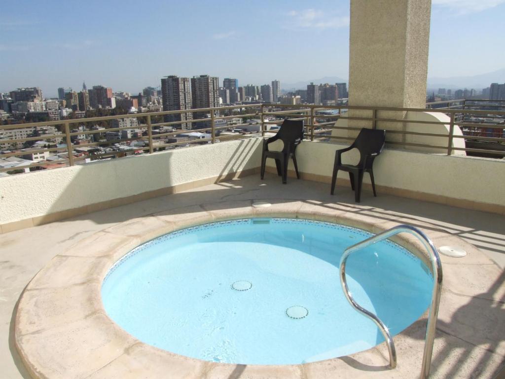 Апартаменты Bellavista Departamento Amoblado Сантьяго Номер фото